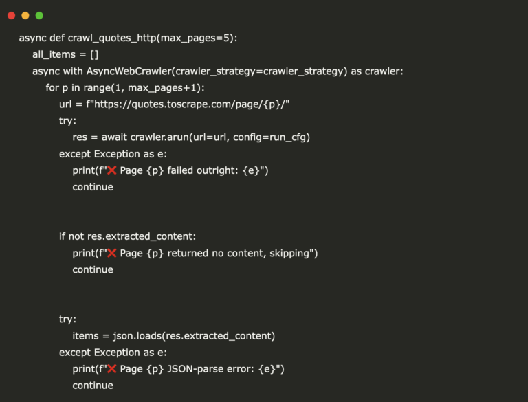 A Coding Guide to Asynchronous Web Data Extraction Using Crawl4AI: An Open-Source Web Crawling and Scraping Toolkit Designed for LLM Workflows